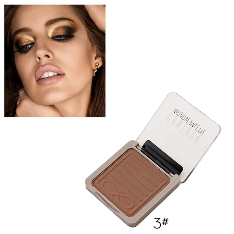 

2019 Contour Shimmer Bronzer Highlighter New Fashion Foundation Natural Concealer Brighten Shimmer Dark Skin Face Powder