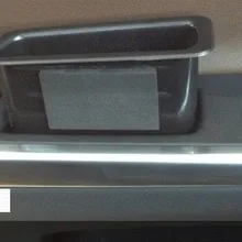 Интерьер! Для VOLVO V60 XC60 черный передняя внутренняя Боковая дверь коробка для хранения ручка коробка перчатка 2 шт