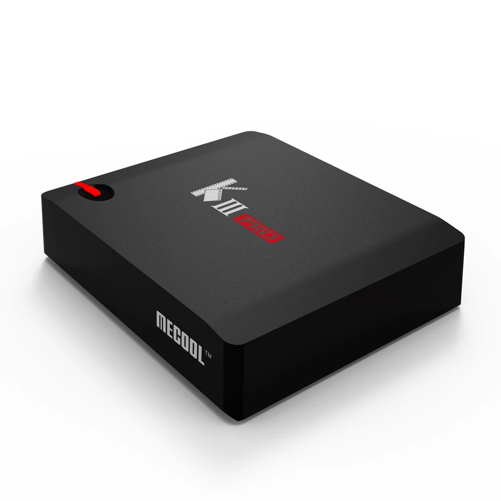 ТВ приставка MECOOL KIII PRO Amlogic S912 Android 7 1 Φ 3 ГБ 16 телевизионная поддержка Clines 2 4G/Φ Wi Fi