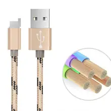 Высокоскоростное быстрое зарядное устройство V8 строка данных для samsung для Apple Универсальный Быстрый Android Плетеный зарядный кабель Мобильный OFC-Z21