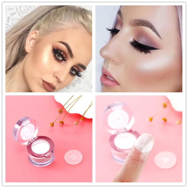 

1 Piece Highlighter Bronzer Iluminador Maquillaje Highlighter Palette Face Powder Highlight Destacadores Highliter Poudre Visage