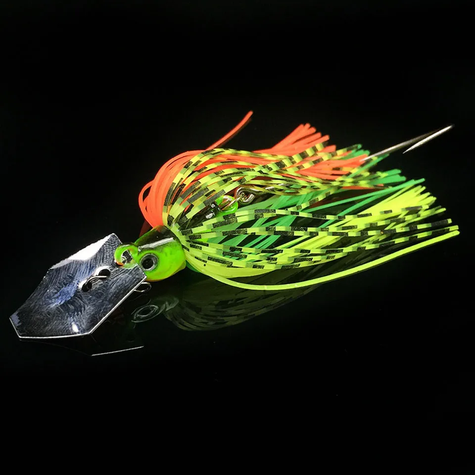  WALK FISH 1PCS Spinnerbait Fishing Lure Buzzbait Wobbler Chatter Bait for carp Fishing with Swim Ji
