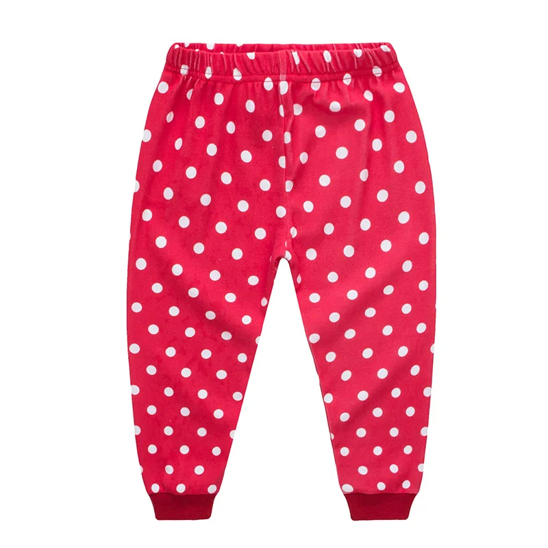 Детские пижамы для девочек Полосатое красное ночное белье на весну-осень, пижамы для маленьких девочек, пижамы для детей от 2 до 7 лет с мышкой