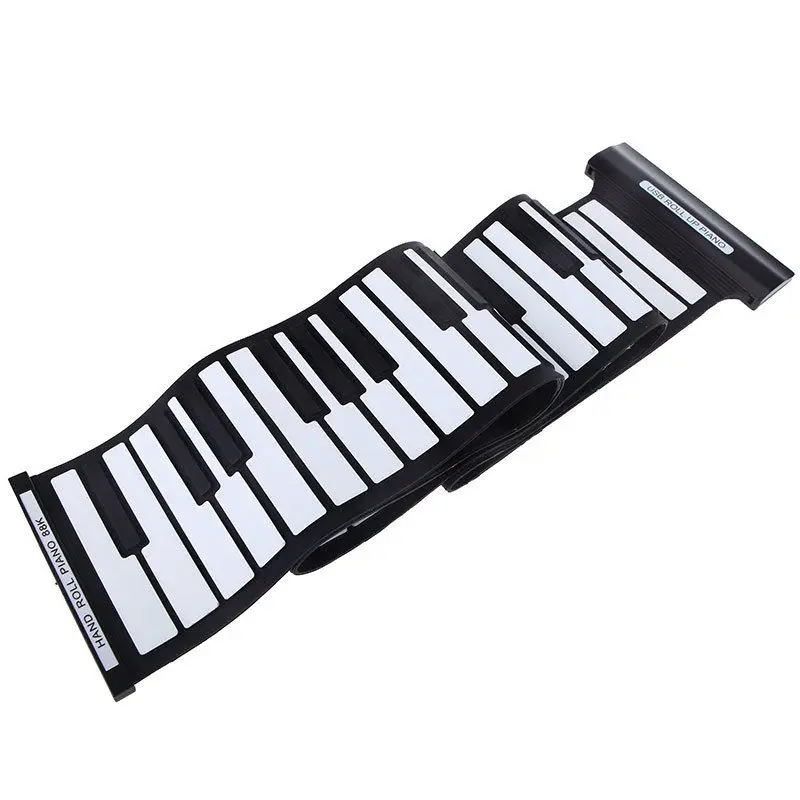 

Flexible 88 Keys USB Flexible Roll up Roll-up Electronic Piano Keyboard Professional