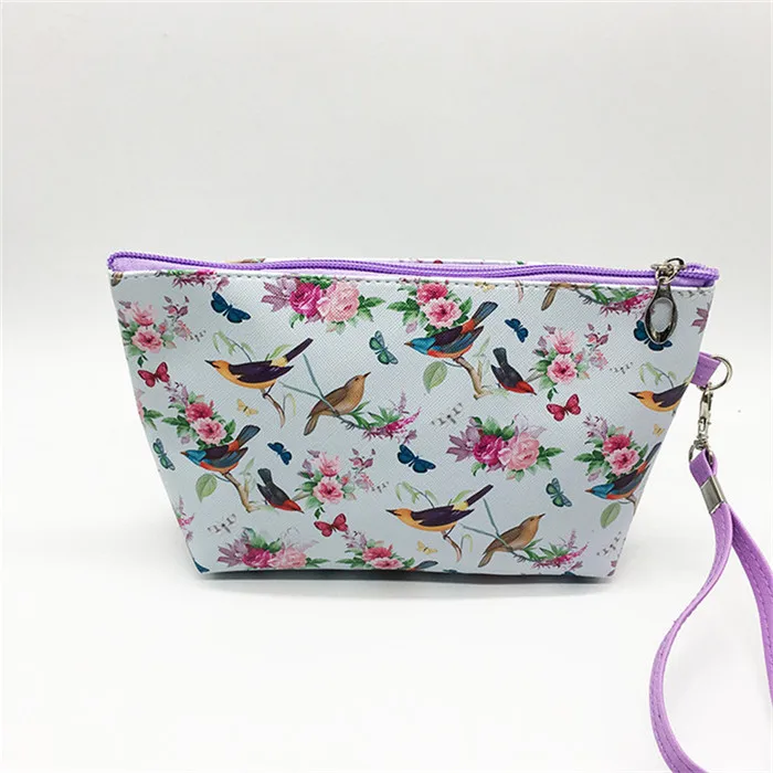 New Cute Flamingos Bird Cat Pencilcase Pencil Bag Cosmetic Bags Fashion Handbags For Makeup Storage Change Holder Coin Wallets (4)