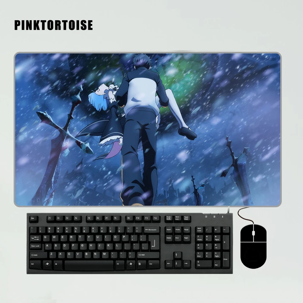 

PINKTORTOISE Mousepad large pad mat Mouse pad Anime Re:Life in a different world from zero PLAYMAT CUSTOM Large Mousepad Mat