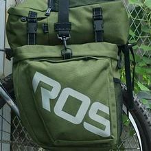 Велосипедная Сумка-переноска, многофункциональная дорожная велосипедная сумка для багажа, заднее сиденье, сумка для багажника с водонепроницаемым дождевиком