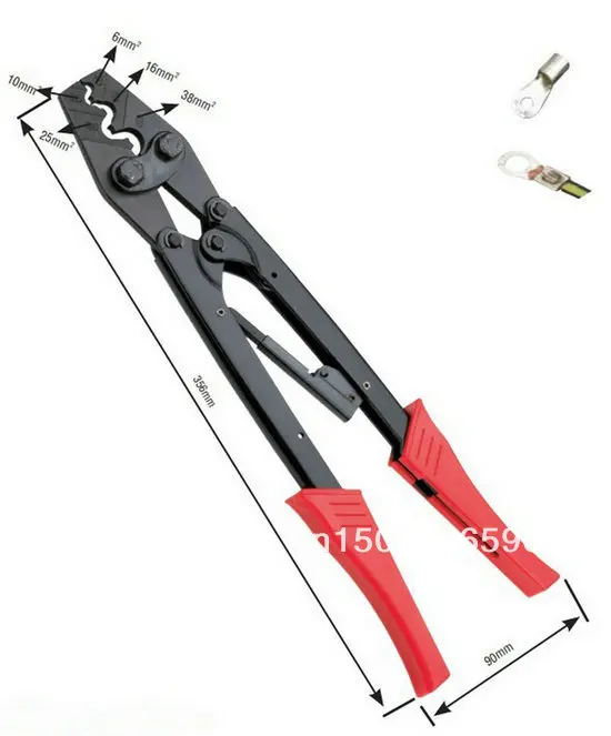 5.5 38mm Cable Crimper Anderson Plug Lug Terminal Crimping Tool on