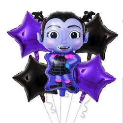 5 шт. 32 дюймов Vampirina 18 дюймов звезда День рождения воздушными шарами вечерние источники питания Празднование украшения baby shower украшения