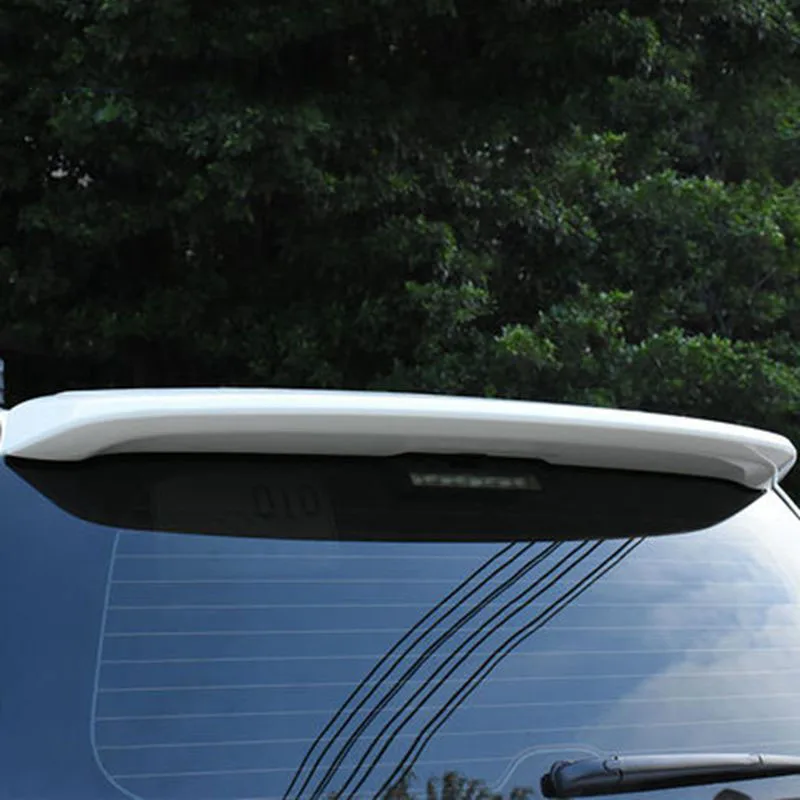 

Car Accessories ABS Plastic Unpainted Primer Color Rear Boot Trunk Wing Spoiler For Land Cruiser LC200 4700 Spoiler 2008-2016