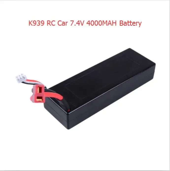 Hot sell K939 RC font b car b font 1PCS or 2PCS 7 4V 4000mAh font