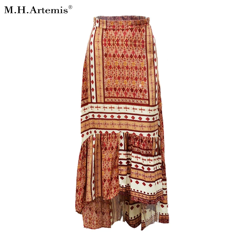 boho maxi skirt pattern