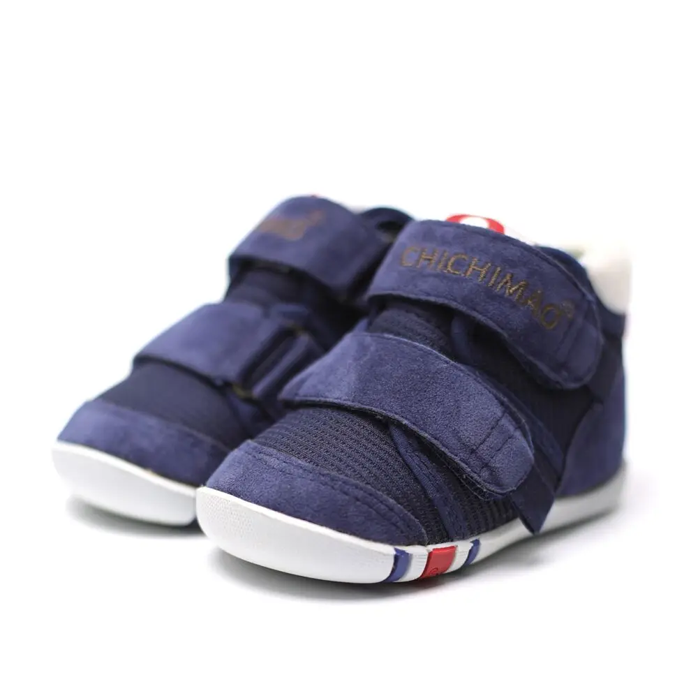 winter booties newborn baby girl boy shoes warm snow boots toddler warm shoes infant winter shoes toddler girls shoes first step - Цвет: Navy