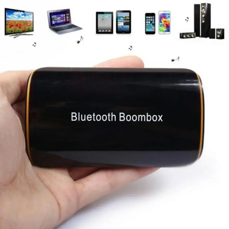 

Wireless Bluetooth Boombox V4.1 EDR 3.5mm AUX Bluetooth Audio Receiver Stereo Hifi Music Adapter For IOS Android Phone