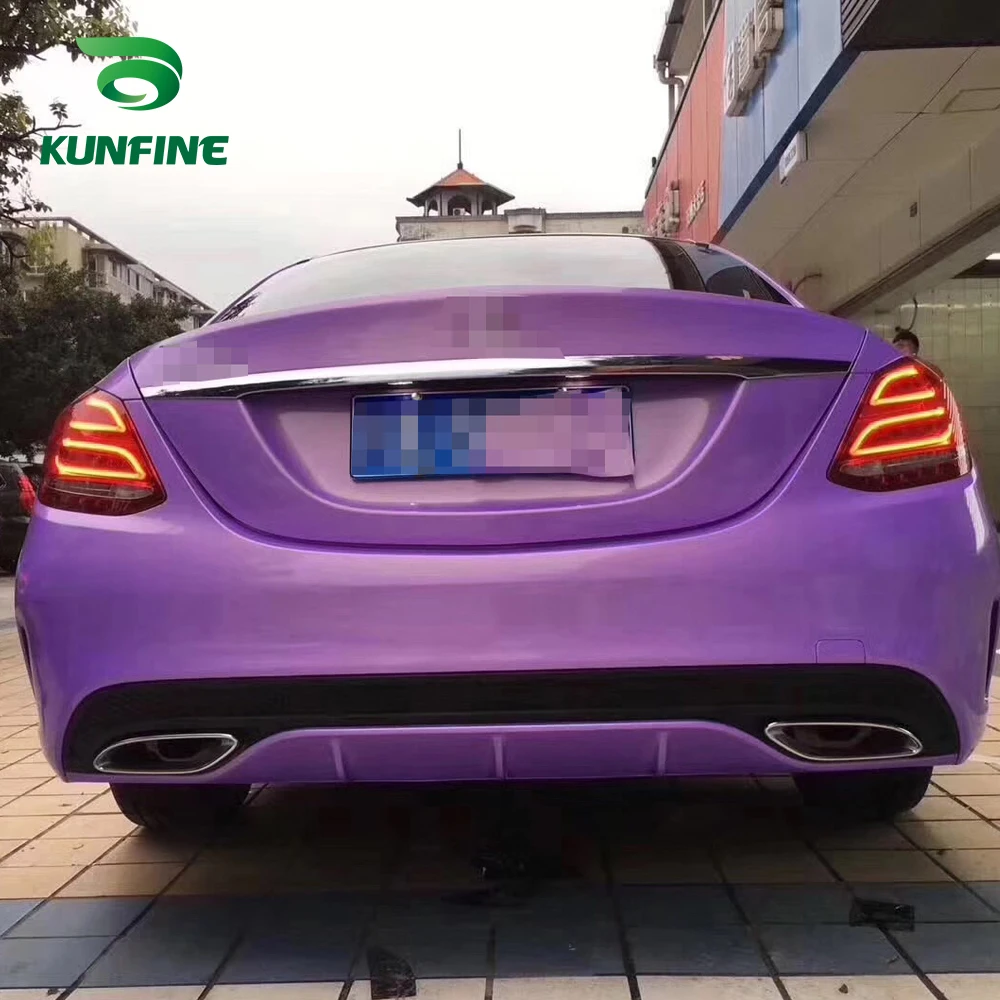 Car Vinyl film Body Sticker Car sticker Dream gold purple (3)