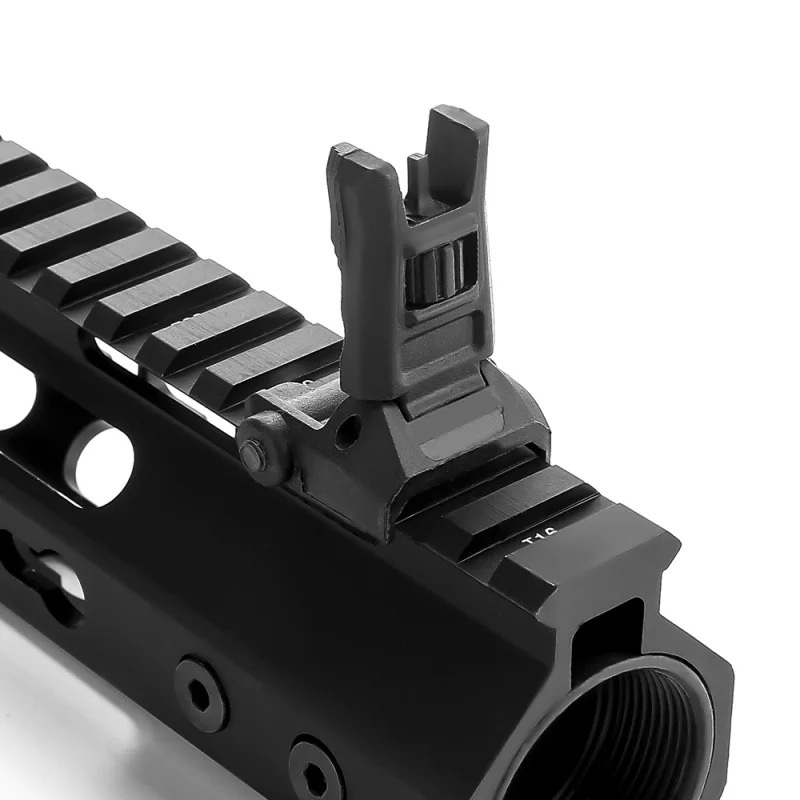 

Tactical 45 Degree Adjustable Hunting Flip Up Front Rear Rapid Transition Backup Iron Sight Set