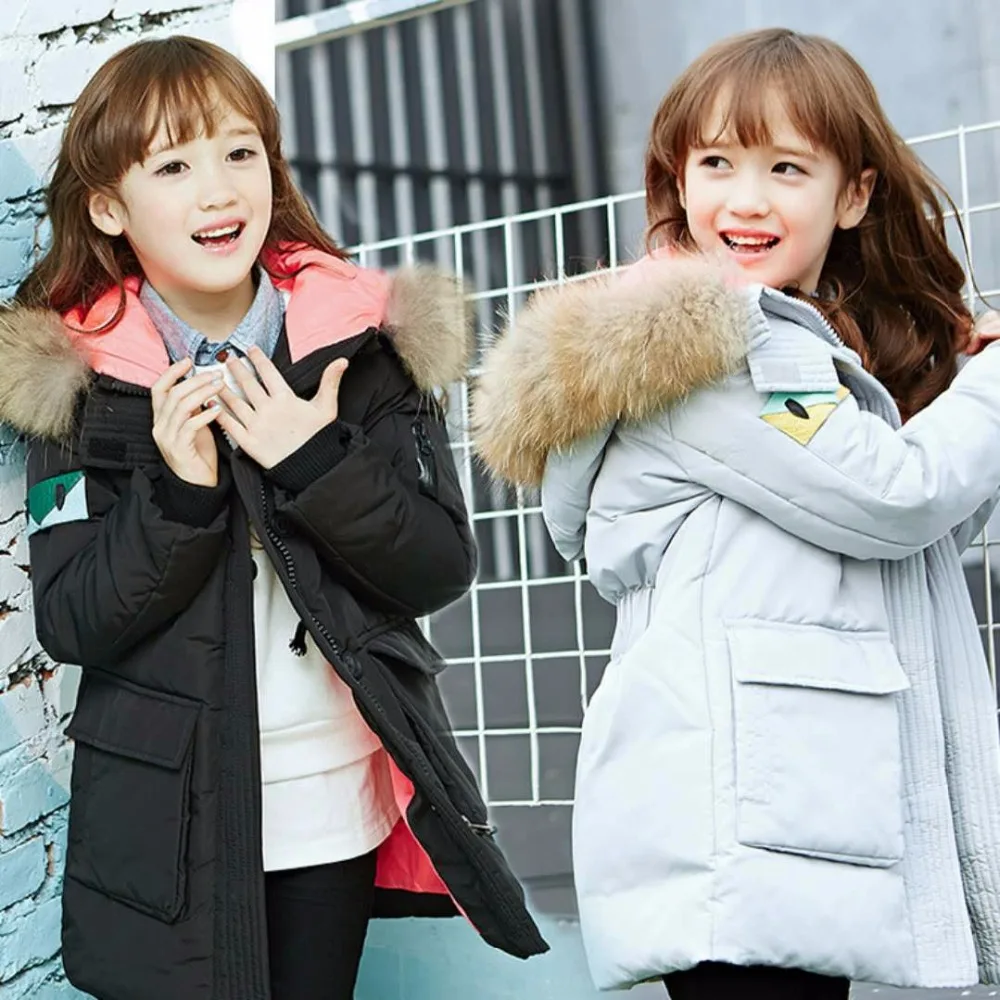 Winter girls thickened in cotton padded hooded thickening cotton hooded jacket Winter girls thickened in cotton padded hooded thickening cotton hooded jacket