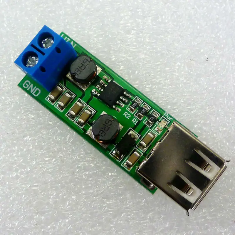 Dd1205Ua Usb Dc-Dc Boost Buck Step Up Step Down Converter Input 1-6.5V Output Modulo Di Alimentazione 5V