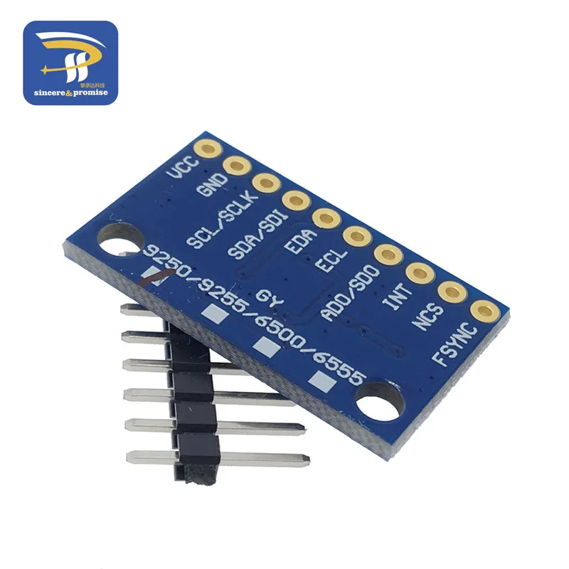 MPU-9250 GY-9250 9-осевой датчик модуля I2C/SPI связи Thriaxis гироскоп+ трехосный акселерометр+ трехосный магнитное поле