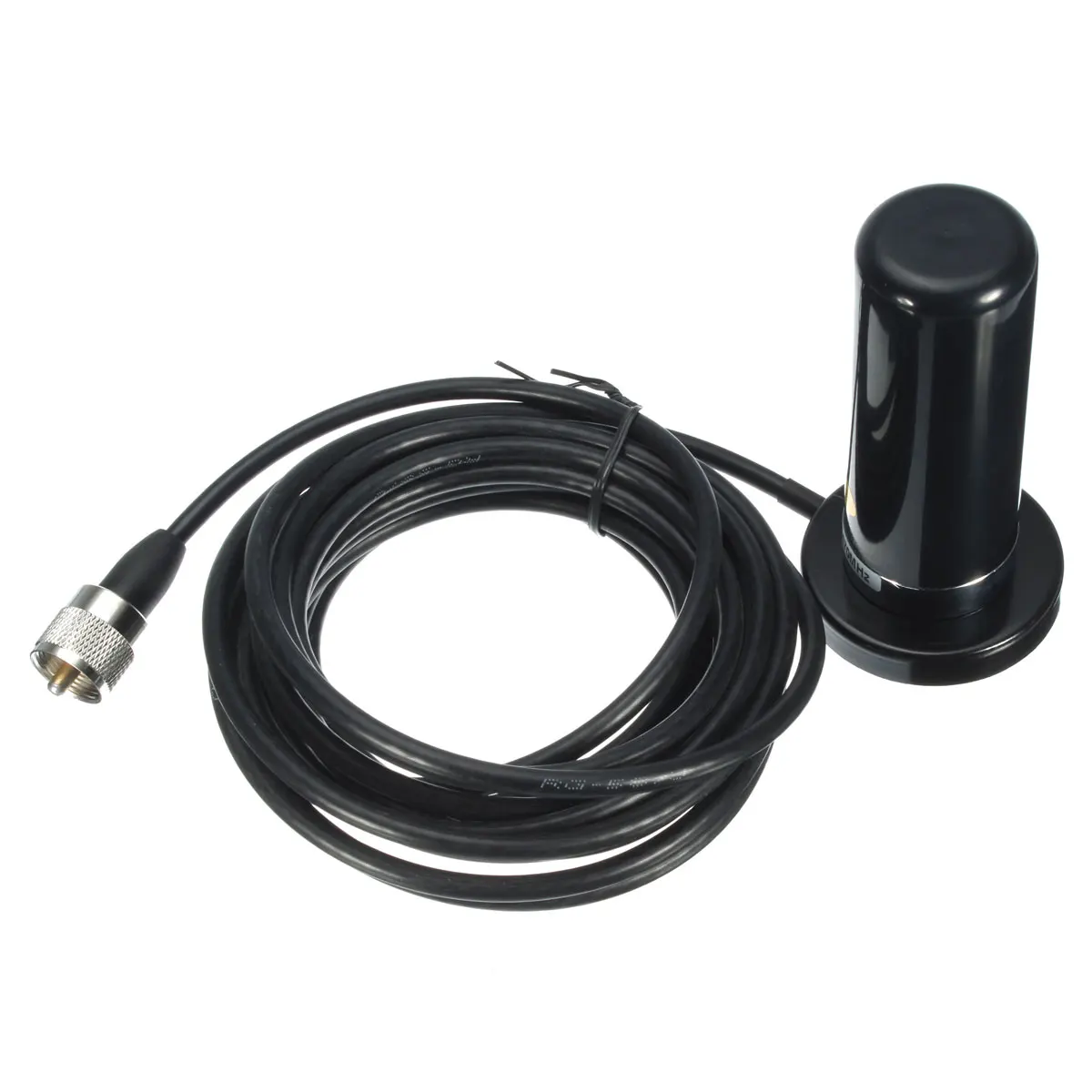 

Black For UHF 136-174MHz/400-470MHz Mobile/Vehicle Radio For DualBand Antenna Magnet Mount Base Larger View And Coaxial Cable