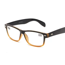 Новая коллекция унисекс очки для чтения лупа Для женщин Для мужчин очки HD покрытие Винтаж заклепки для чтения очки градиентная оправа для очков+ 2,5 L3