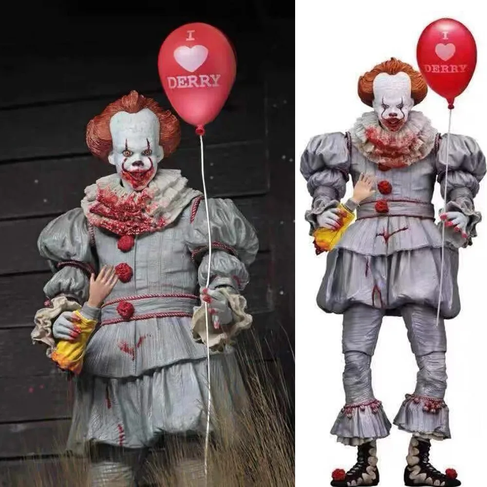 Стивен Кинг's It Pennywise NECA ПВХ фигурки коллекционные игрушки ужасов модель