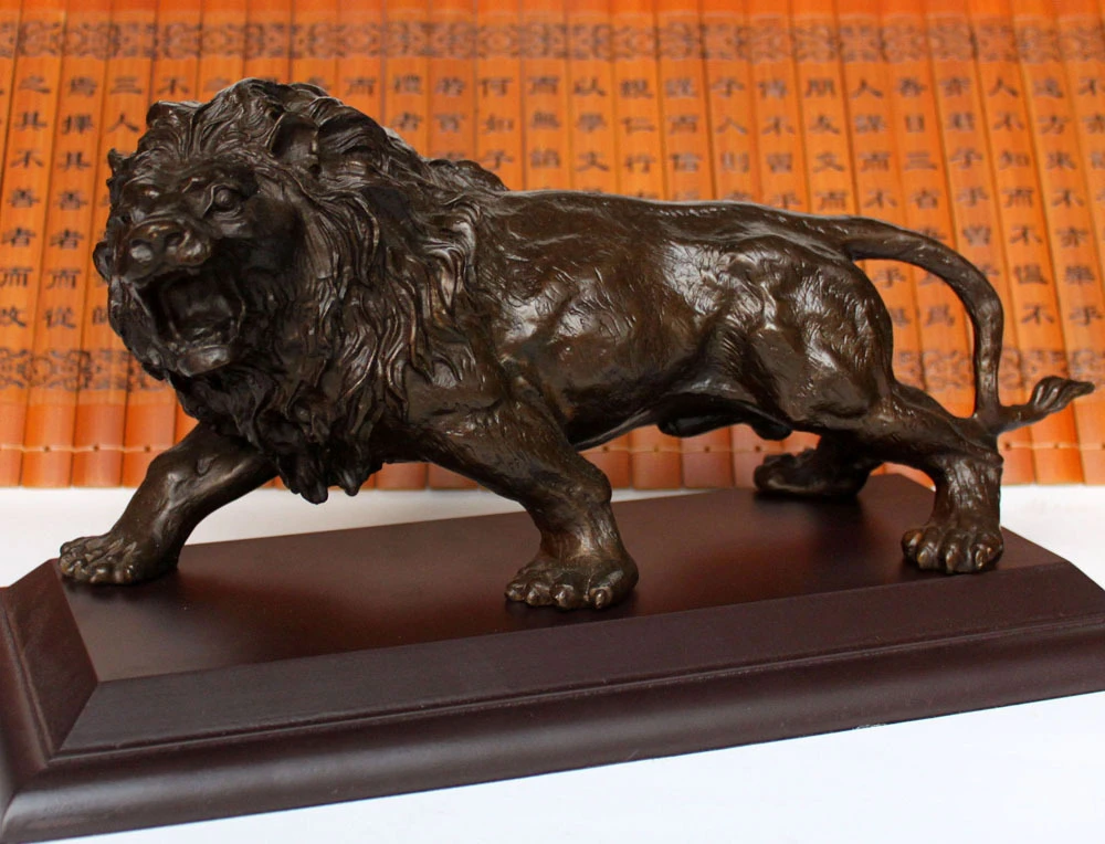金属工芸品グッズ青銅ライオン像送料無料絶妙な家の装飾 Decorative Decorative Decorative Home Decordecoration Home Aliexpress