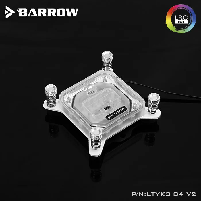 بارو LTYK3-04-V2 ، ل إنتل Lga115x وحدة المعالجة المركزية المياه كتل ، LRC RGB v2 الاكريليك Microcutting Microwaterway مياه التبريد كتلة بارو LTYK3-04-V2 ، ل إنتل Lga115x وحدة المعالجة المركزية المياه كتل ، LRC RGB v2 الاكريليك Microcutting Microwaterway مياه التبريد كتلة
