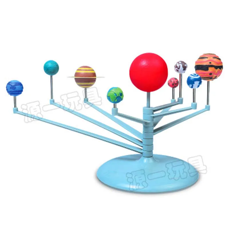 

Assemble Nine Planetary Models Toy for Children The Solar System Planets Planetary DIY Toy For Kids Elementary Educational Toy
