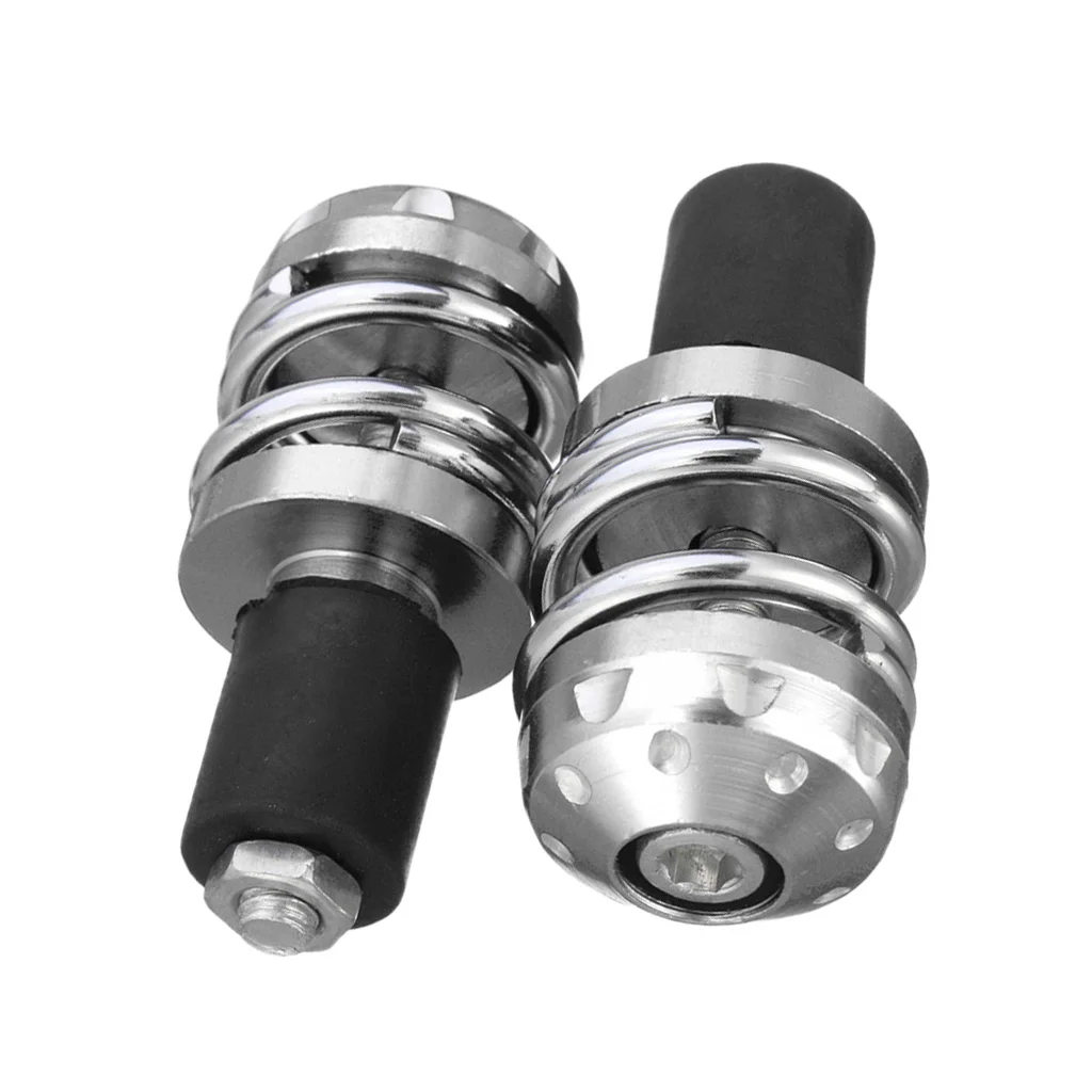 Motorcycle 7/8'' 22mm Handle Bar End Weights Handlebar Grips Cap Anti Vibration Silder Plug Aluminum Alloy 5 Colors 