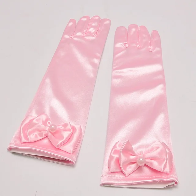 Girl Princess Gloves Performance Long Short Gloves Birthday Gift