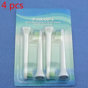

4 pcsReplacement Electric Toothbrushes Heads Soft For Philips Sonicare Diamond Clean ProResult Healthy Clean For Kids Adults Use