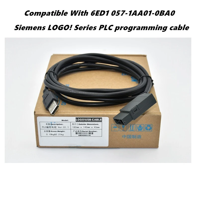 PLC Programmierkabel USB-KABEL für Adapter Siemens LOGO 6ED1 057-1AA01-0BA0 PLC Programmierkabel USB-KABEL für Adapter Siemens LOGO 6ED1 057-1AA01-0BA0