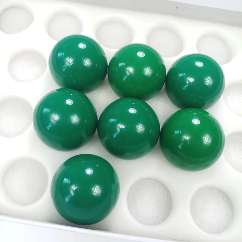 xmlivet 3pcs 2 1/16" Single Green Snooker balls 5.25cm Resin Snooker Balls Hot Sale Billiards snooker accessories
