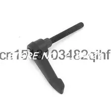 M6 x 45 мм резьбовой зажимной рычаг регулируемая ручка черный