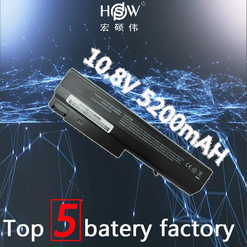 

5200MAH LAPTOP battery forHP Compaq NX6000 NX6100 NX6105 NX6110 NX6110/CT NX6115 NX6120 NX6125 NX6320 nx6325 batteria akku