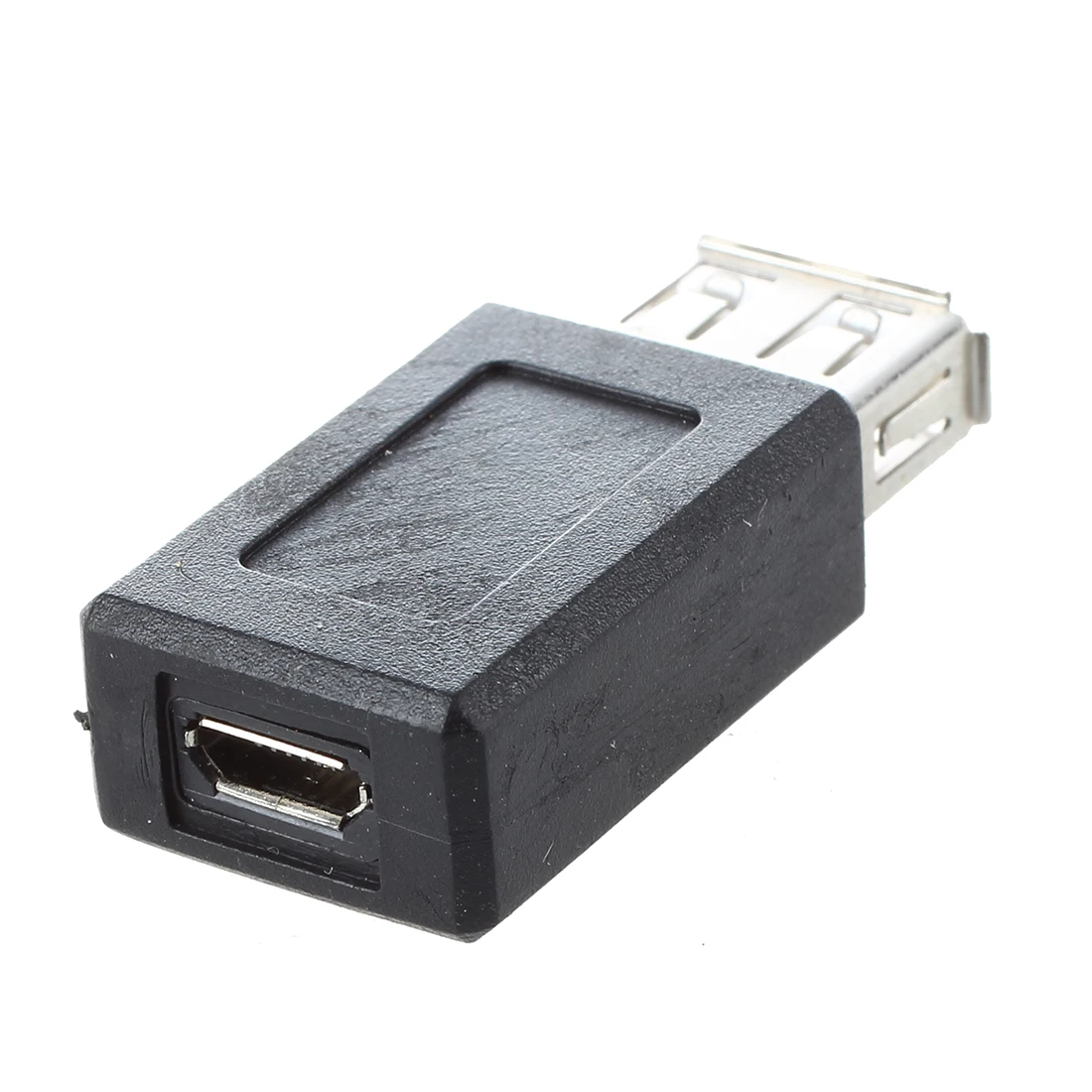 Черный Переходник USB 2,0 типа A для Micro USB B