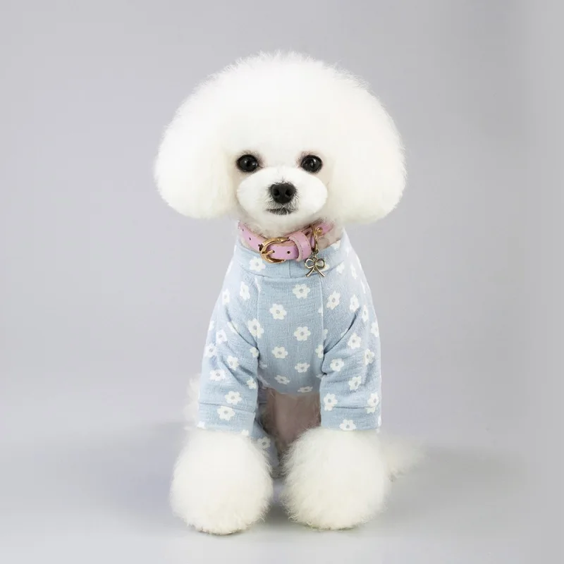 

Fashion Dog Pajamas Dog Dress Make The Dog More Beautiful Cute Cloth Comfortable Skin-Friendly Clothing Jumpsuit Tshirt
