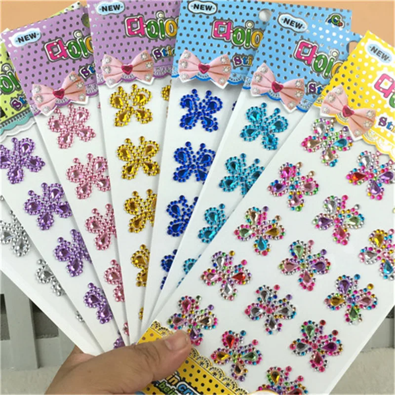 A Variety Of Color Acrylic Rhinestone Children Toys
