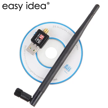 

Wireless USB Wifi Adapter 5dB Wifi dongle 150M Ethernet wifi Receiver 802.11n/g/b USB Network Card Lan Antenna PC wifi adapter