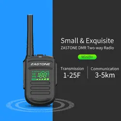 (2 шт.) Zastone mini9 128 каналов uhf мини-иди и болтай walkie talkie двухстороннее радио 5 Вт 400-470 МГц портативная переносная Любительская радиосвязь