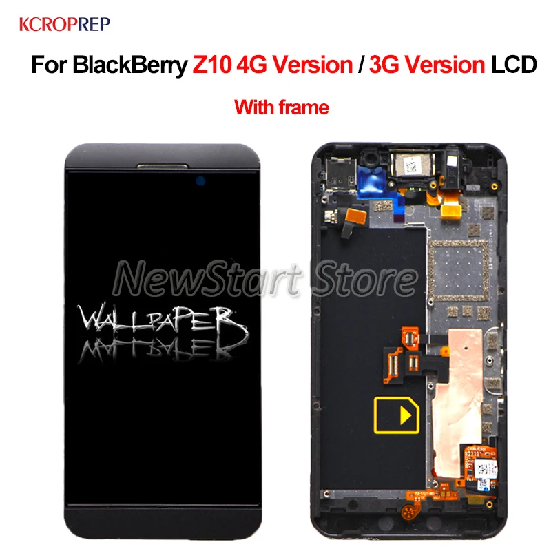 ЖК-дисплей для BlackBerry Z10 версия 4G 3G сенсорный экран в сборе 100% испытано 4 2 дюйма |