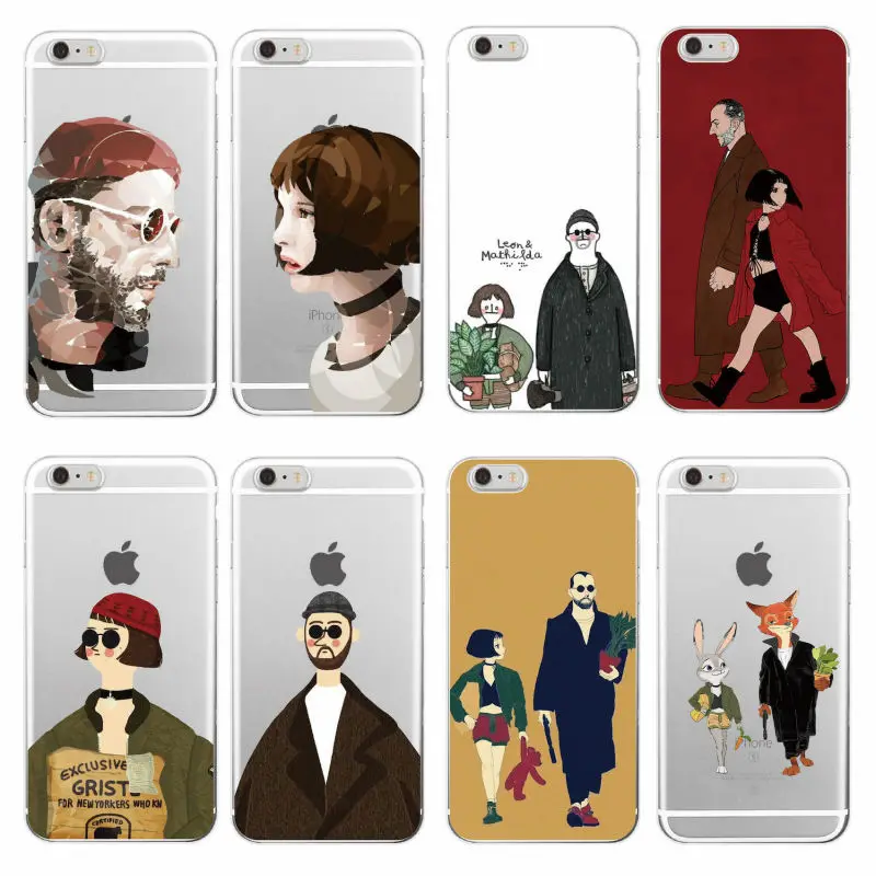 Чехол для телефона из мягкого ТПУ Leon Matilda Natalie Portman, чехол для iPhone 11 Pro 7plus 7 6 6S 8 8plus X XS Max|phone cases|for iphonecase cover | АлиЭкспресс