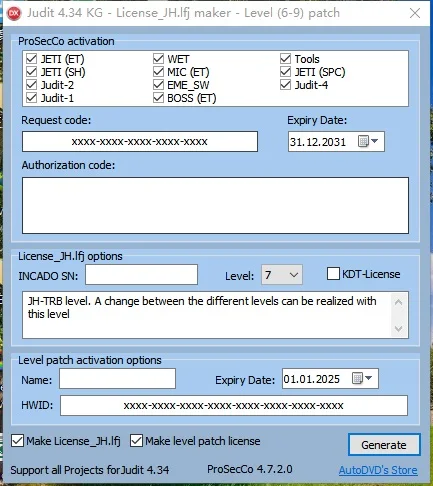 

New Jungheinrich (JETI) Judit-4 License\SH\ET 3 IN ONE keygen+Level 2-9 [2018] v3 (supports new Projects for 4.34-4.35) UNLOCK