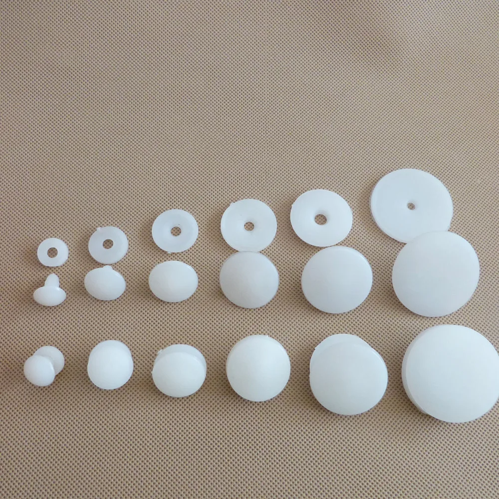 50 компл 15/20/25/30/35/45 мм белая пластиковая игрушка шарнир+ белый шайба набор «сделай сам» для куклы выводов- разных размеров