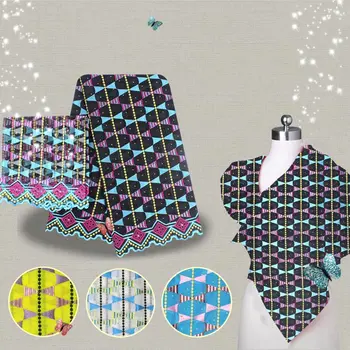 

African Cotton Swiss Voile Lace Fabric Bar pattern Swiss Voile Lace In Switzerland with Stones african lace fabric c180726