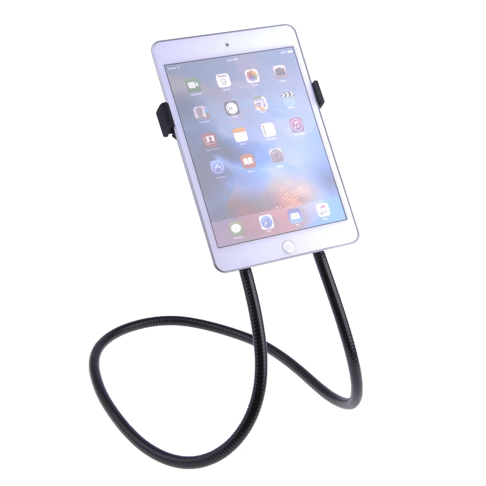 Black Adjustable Lazy Holder 360 Degree Rotating Stand