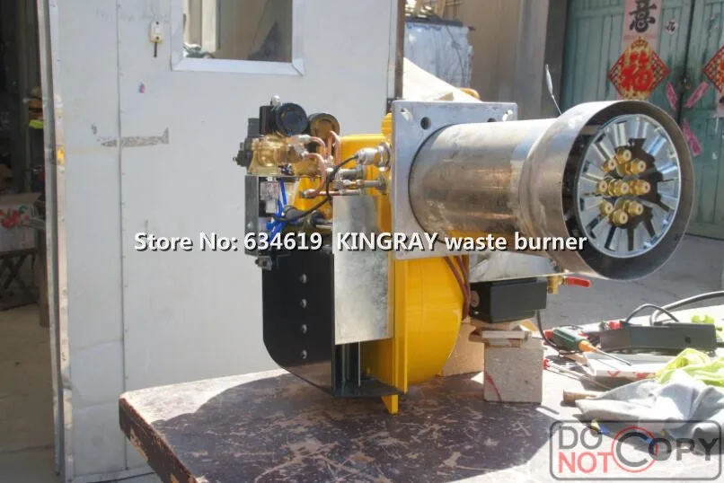 

1000kw two fire stage steam boiler waste oil burner mega power used oil heater used cooking diesel hydraulic oil heating mahcine