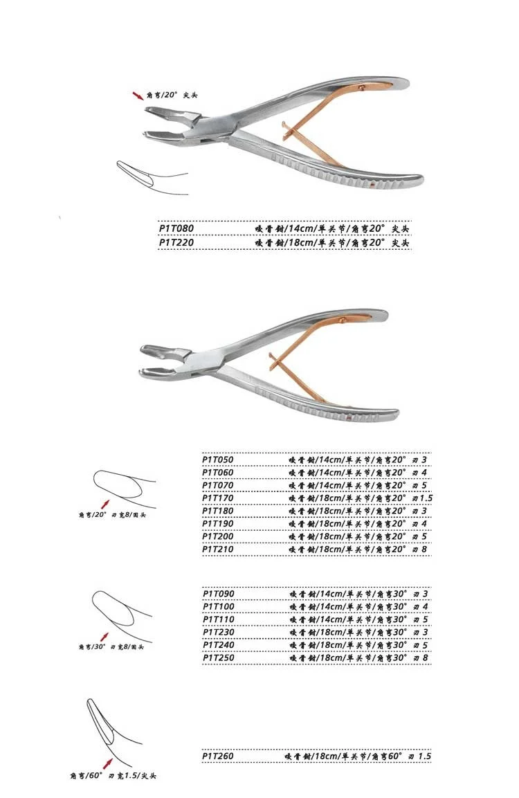 JZ Animal Orthopedics Oral Instruments медицинские одиночные суставы ножницы для разделки Clampers прямой рот изогнутый Орел Clampers