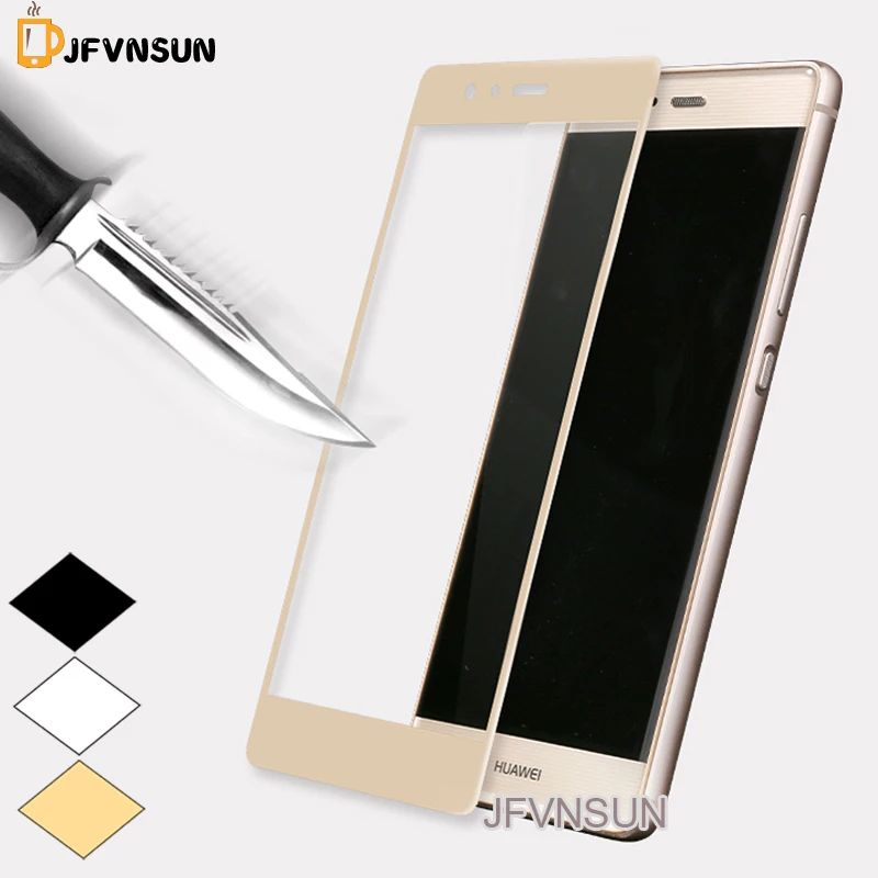 Jfvnsun 9 H ультра тонкий для Huawei p9 Премиум закаленное Стекло Анти Shatter полный Экран